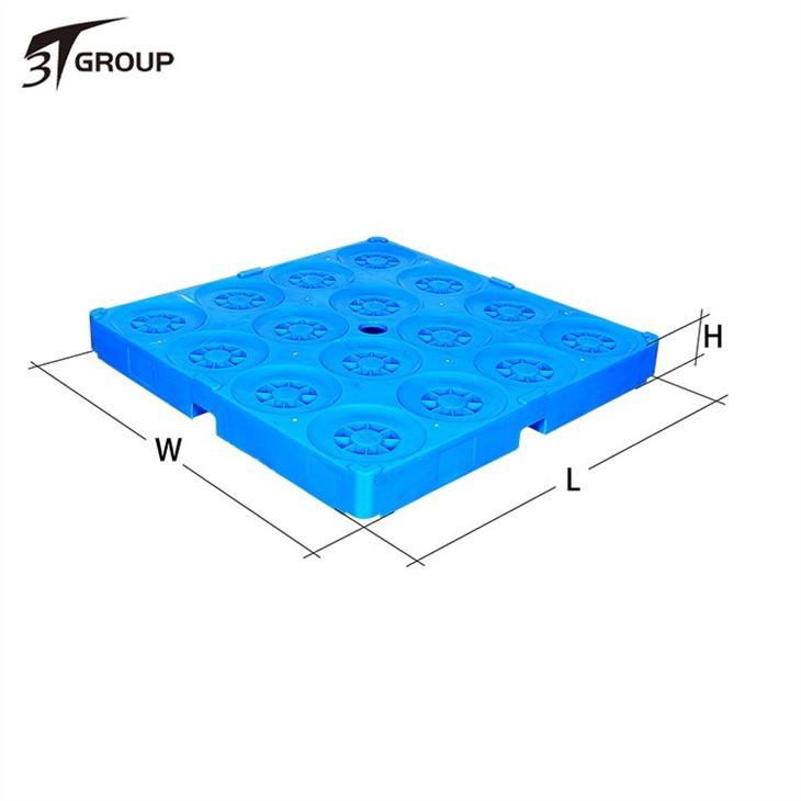water bottle plastic pallet