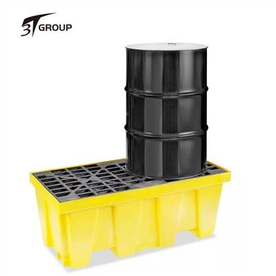 2 Drum Pallet Penahan Tumpahan
