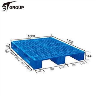 Gudang Penyimpanan Palet Plastik Euro Dengan Penguatan Baja